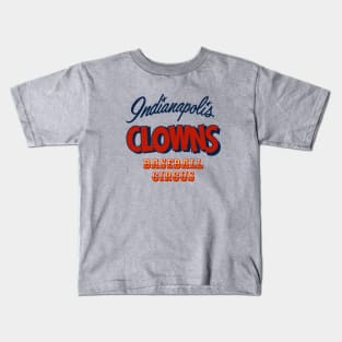 Classic Black Indianapolis Clowns Baseball Kids T-Shirt